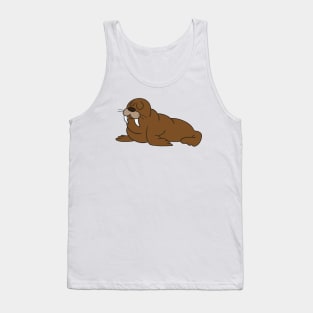 Walrus - Cute Walrus Tank Top